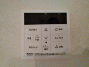 【給湯器操作パネル】