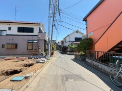 前面道路を含む現地写真