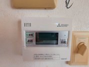 【給湯器操作パネル】