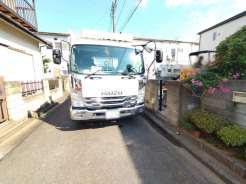 前面道路を含む現地写真