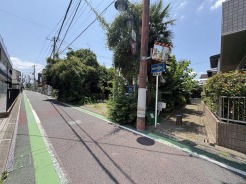 前面道路を含む現地写真