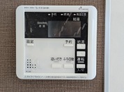 【給湯機操作パネル】