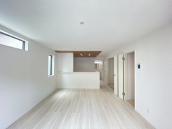 1号棟 家族団らんの時間も増えそうな、くつろぎのLDK。