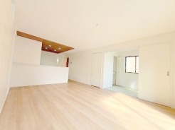 家族団らんの時間も増えそうな、くつろぎのLDK。