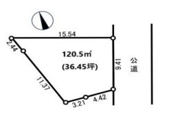 図面と現況が異なる場合は現況を優先させていただきます。