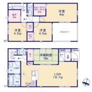 5号棟 図面と現況が異なる場合は現況を優先させていただきます。