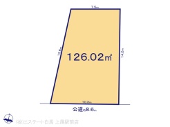 A号地 図面と異なる場合は現況を優先