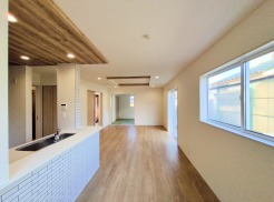 快適性とゆとりをデザインしたリビングは、広々した18帖。