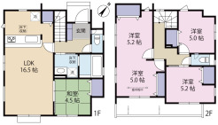 図面と現況が異なる場合は現況を優先させていただきます。