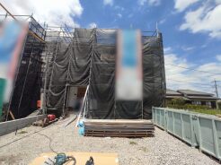 今なら建築中の住まいをご覧いただけます。構造体の質問もお気軽に。