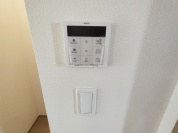 【給湯器操作パネル】