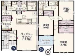 3号棟 図面と現況が異なる場合は現況を優先させていただきます。