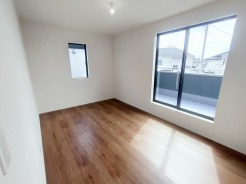 1号棟 完成済み、実物をじっくりチェックできます。