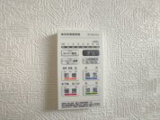 【浴室乾燥機操作パネル】