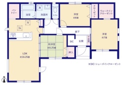 2号棟 図面と現況が異なる場合は現況を優先させていただきます。
