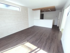 2号棟 完成済み、実物をじっくりチェックできます。