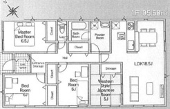 4号棟 図面と現況が異なる場合は現況を優先させていただきます。