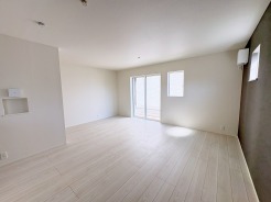 1号棟 開放感と採光にこだわった、18.3帖のLDK。