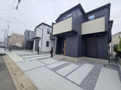 3号棟 車通りの少ない閑静な住宅地、のびのびした子育てに適します。