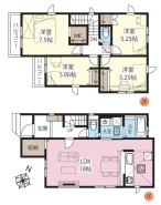 3号棟 図面と現況が異なる場合は現況を優先させていただきます。