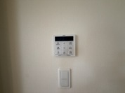 【給湯器コントロールパネル】