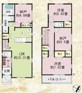 C号棟 図面と現況が異なる場合は現況を優先させていただきます。