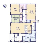 2号棟 図面と現況が異なる場合は現況を優先させていただきます。