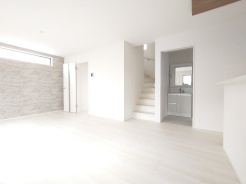 家族が自然に集りそうな広さが魅力のLDK。