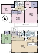 図面と現況が異なる場合は現況を優先させていただきます。