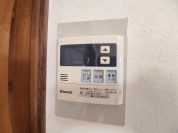 【給湯機操作パネル】