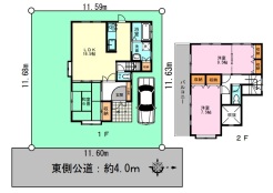 図面と現況が異なる場合は現況を優先させていただきます。