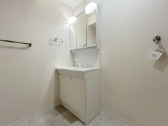 洗面化粧台もしっかりリフォーム済みです。