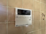 【給湯器操作パネル】