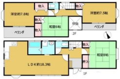 図面と現況が異なる場合は現況を優先させていただきます。