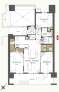 図面と現況が異なる場合は現況を優先させていただきます。