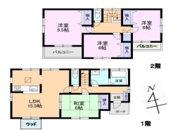 図面と現況が異なる場合は現況を優先させていただきます。