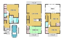 図面と現況が異なる場合は現況を優先させていただきます。