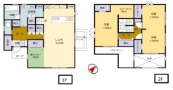 図面と現況が異なる場合は現況を優先させていただきます。