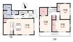 図面と現況が異なる場合は現況を優先させていただきます。