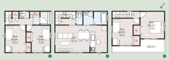 図面と現況が異なる場合は現況を優先させていただきます。