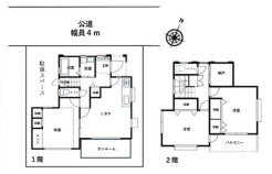 図面と現況が異なる場合は現況を優先させていただきます。