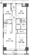 図面と現況が異なる場合は現況を優先させていただきます。