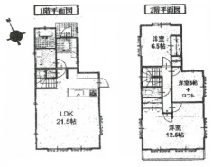 図面と現況が異なる場合は現況を優先させていただきます。