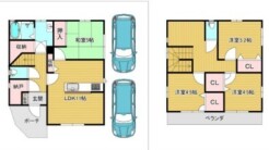 図面と現況が異なる場合は現況を優先させていただきます。