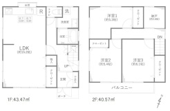 図面と現況が異なる場合は現況を優先させていただきます。