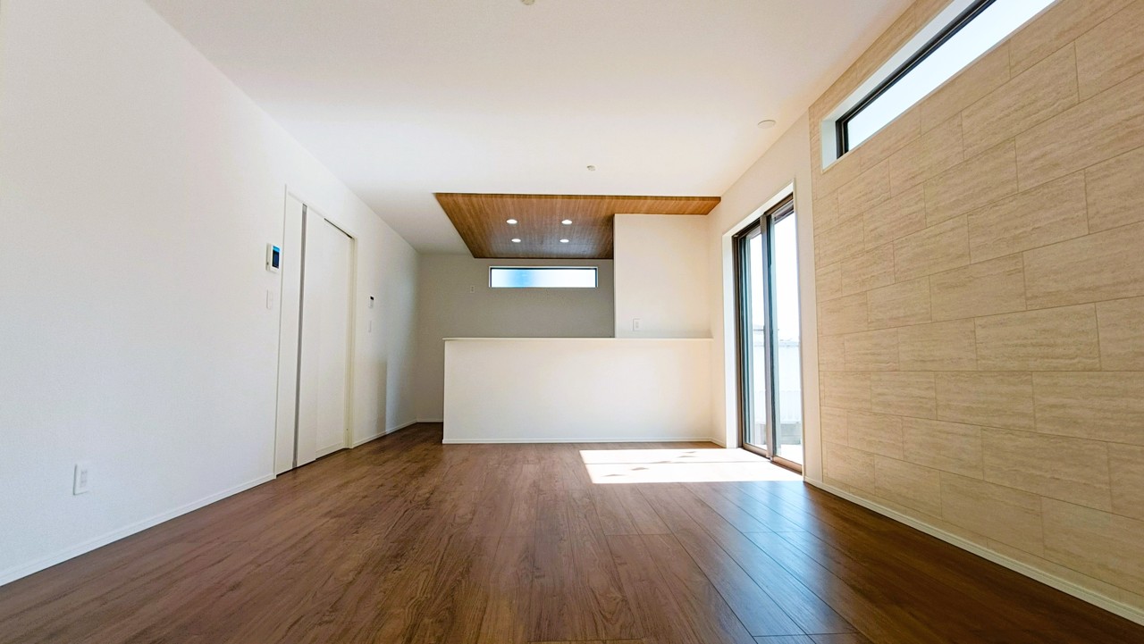 家族団らんの時間も増えそうな、くつろぎのLDK。